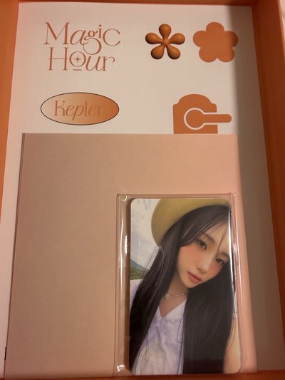 【半賣半送】Kep1er 迷五 橘版 空專+預售禮+恩婷專卡