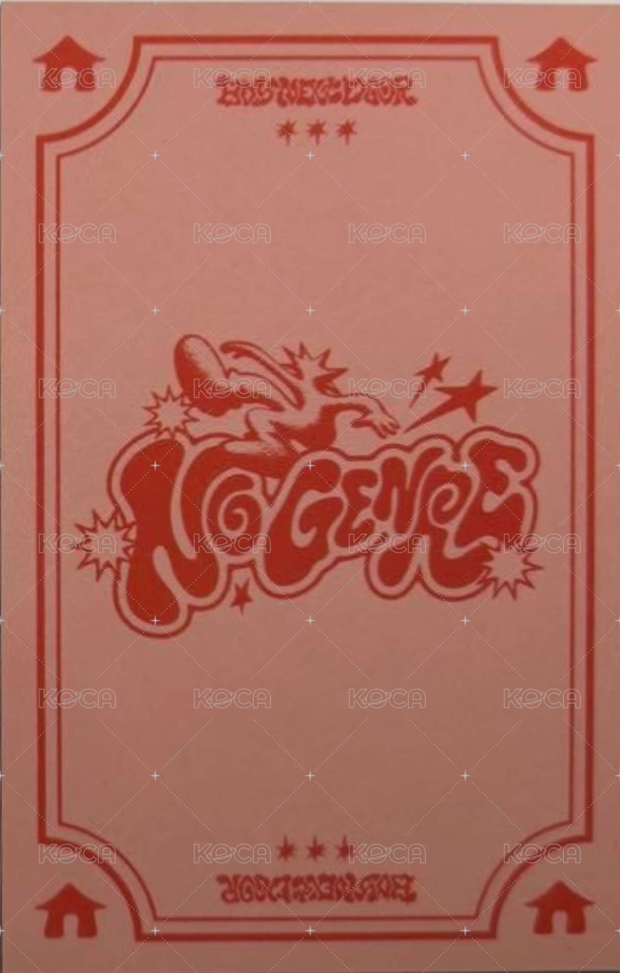 No Genre 快閃 入場卡 / 場限卡 符卡 背面