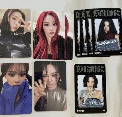 aespa Dirty Work 快閃隨機卡