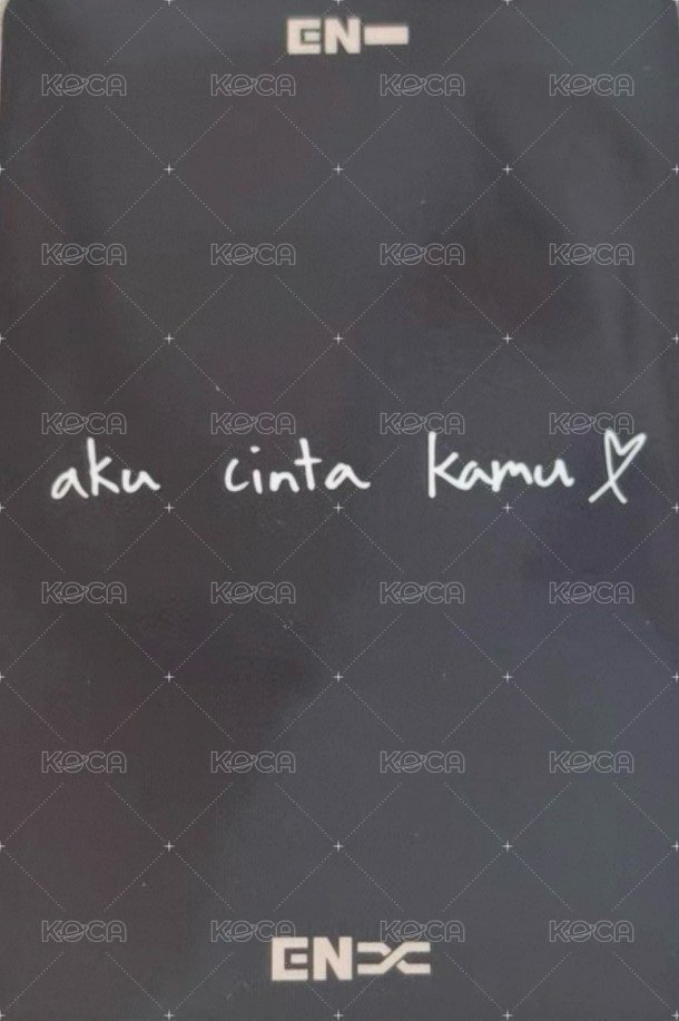 FATE+ 入場卡 / 場限卡 雅加達zone 背面