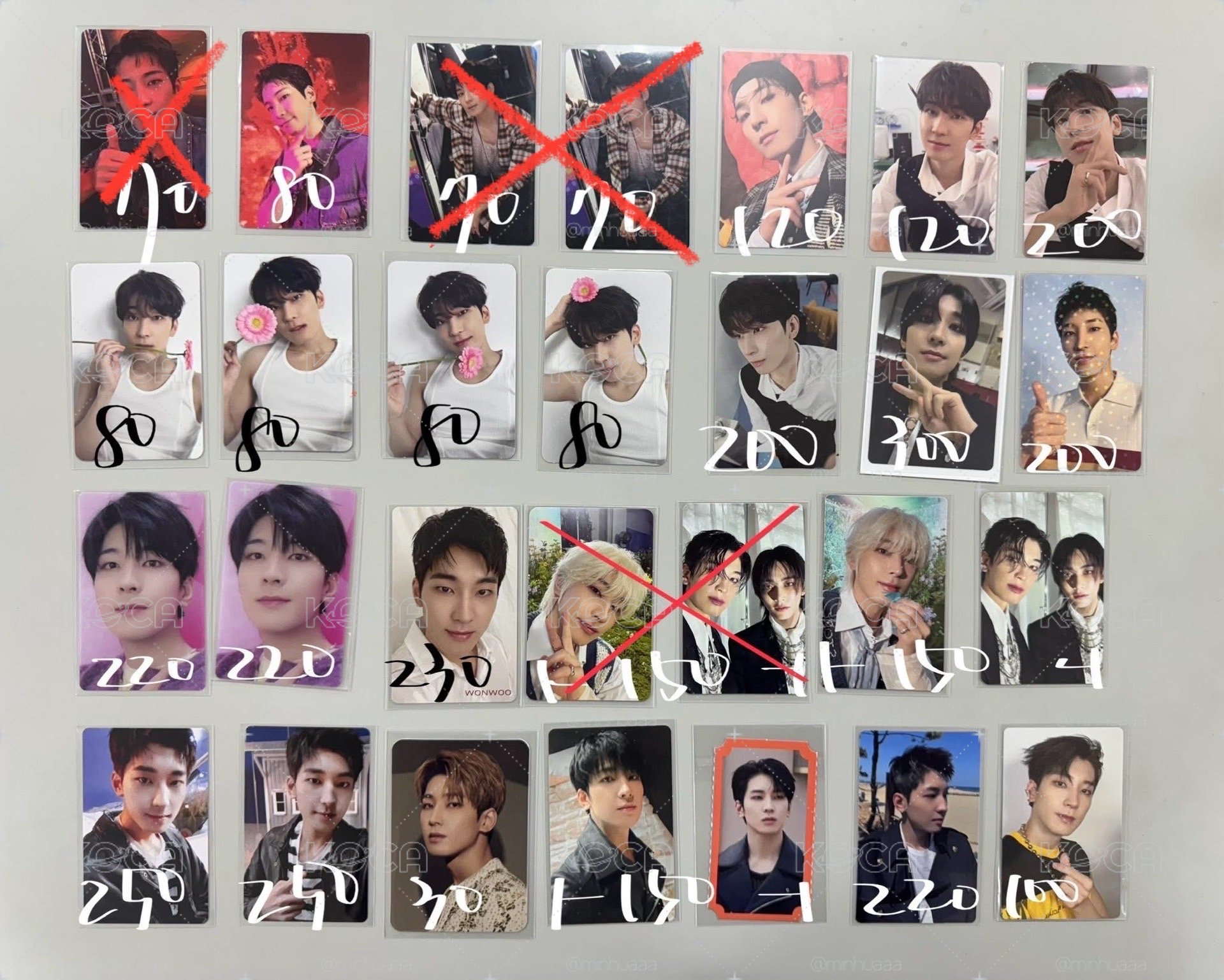 SEVENTEEN 小卡