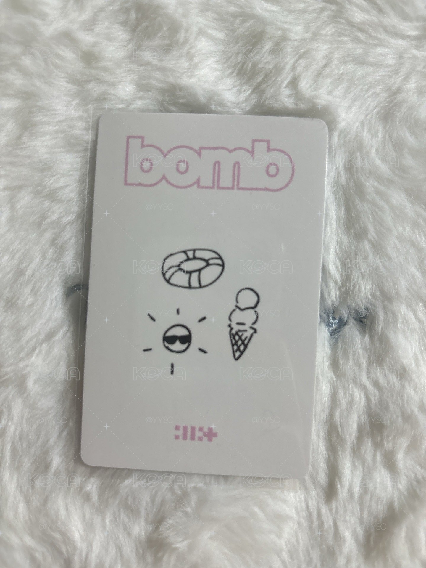 WONHEE bomb yzy 5.0 幸運卡 