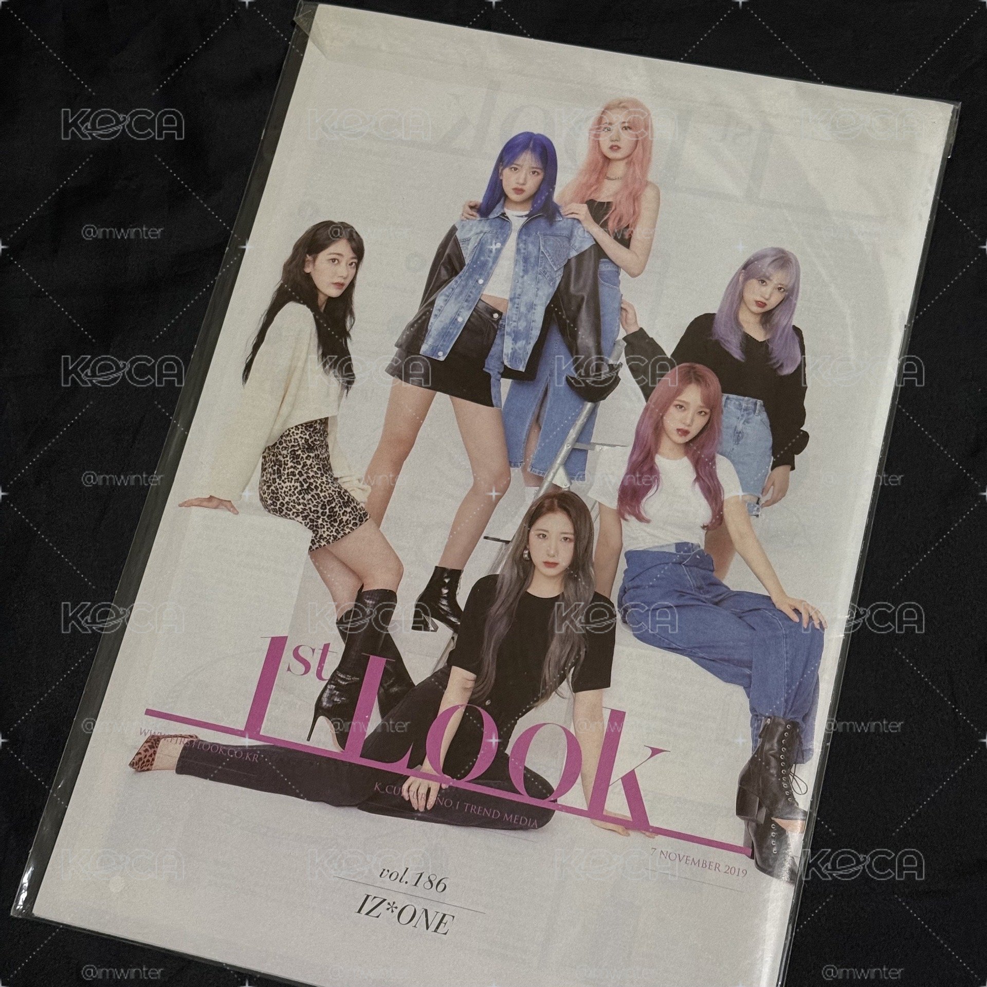 IZ*ONE 雙封面畫報 1st LOOK Vol.186