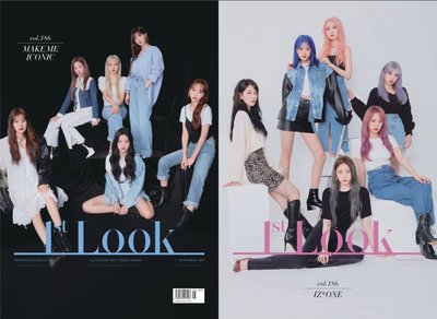 IZ*ONE 雙封面畫報 1st LOOK Vol.186
