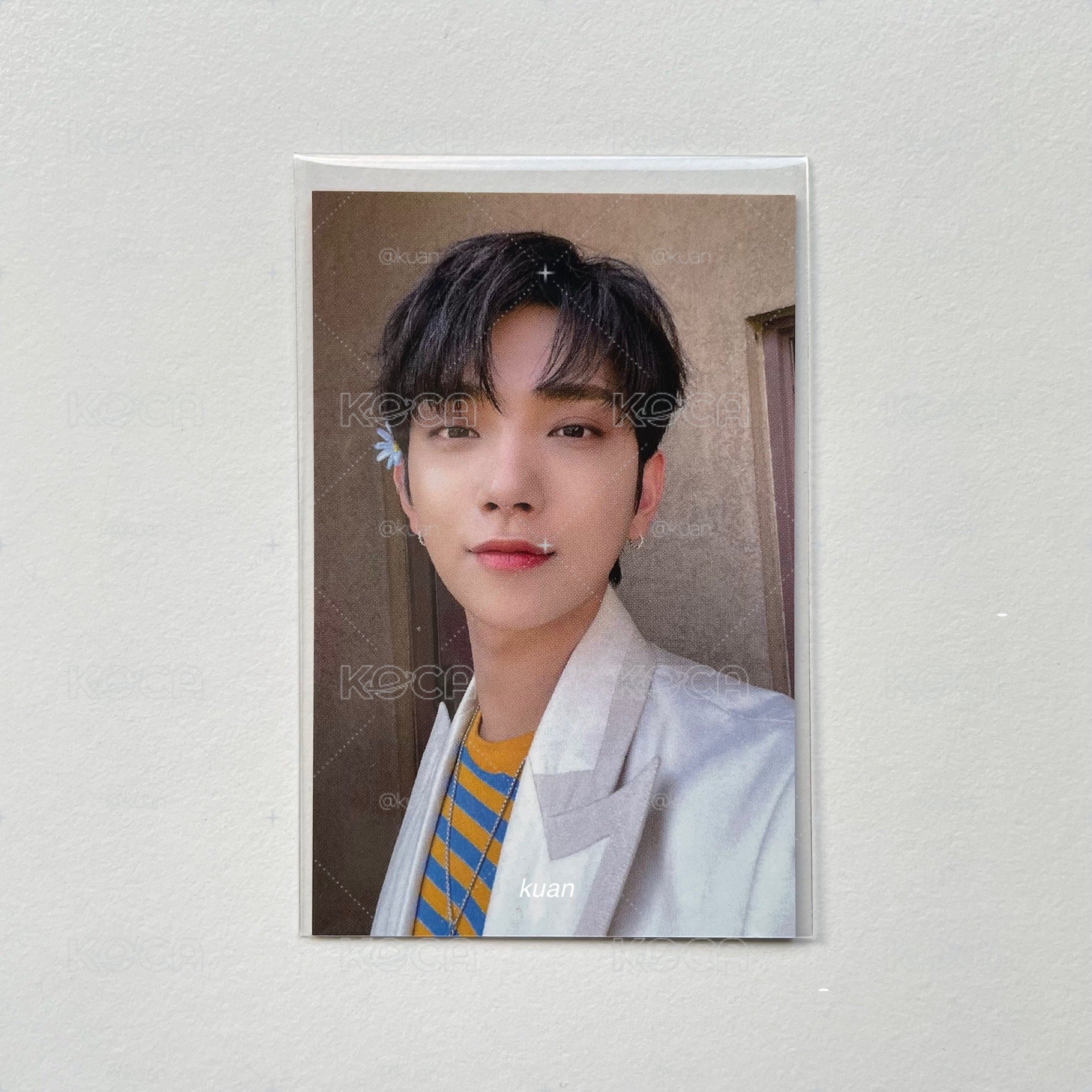 SEVENTEEN JOSHUA 迷八打歌卡