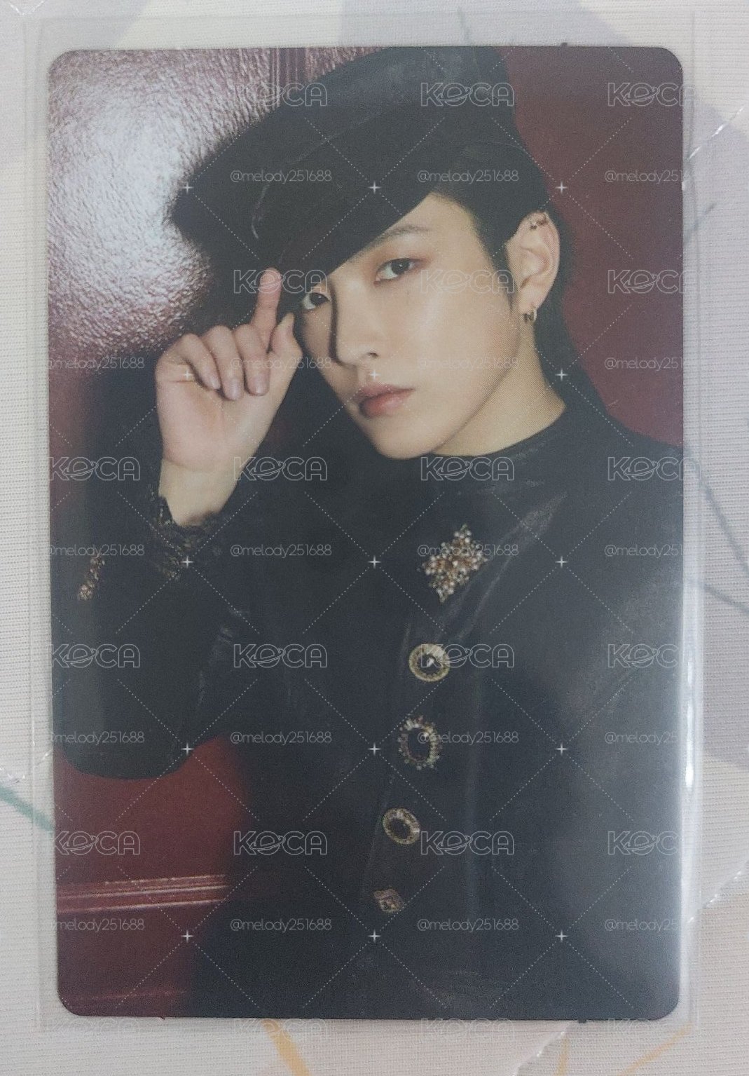 弘中 In Your Fantasy 專輯卡 POCA BLACK ver. QR