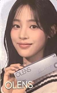 OLENS 臺版 代言卡 