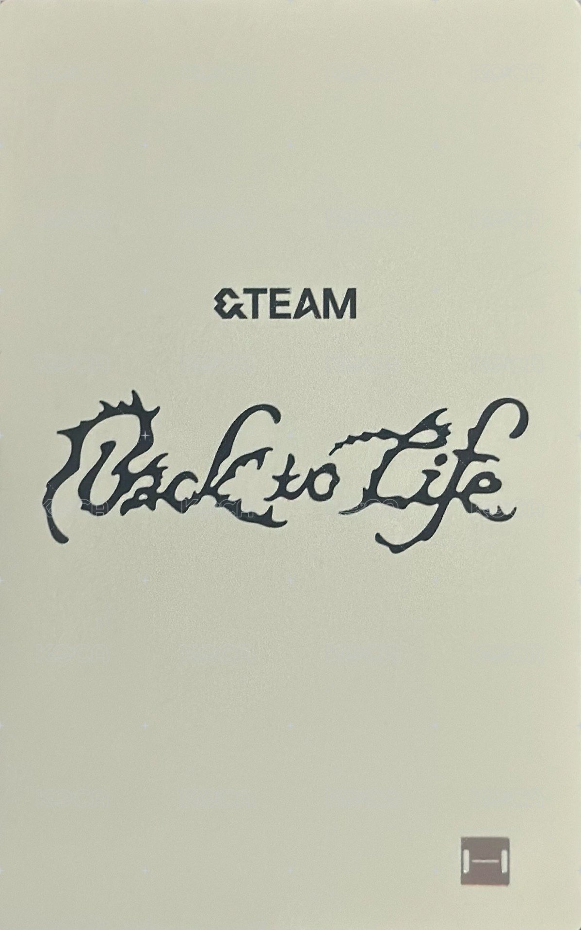 BTL wvs 2.0 幸運卡  背面