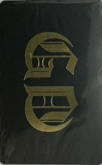 ONE OF A KIND 專輯卡 