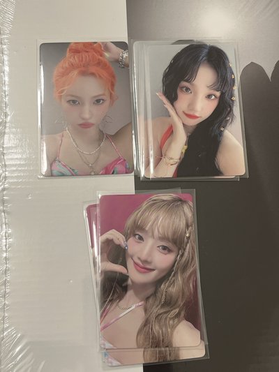 I-dle yzy中文卡背小卡