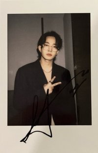 正二 yzy 特典卡 上海 復刻語音拍立得