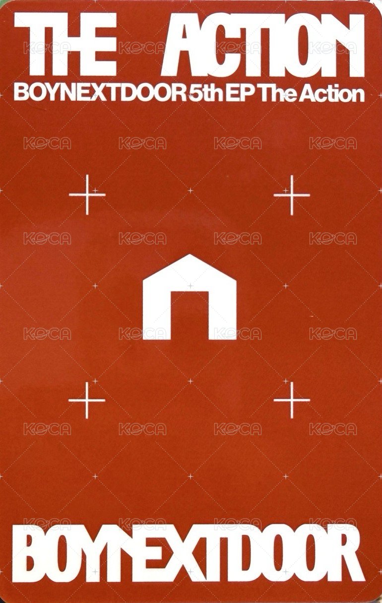 The Action 日咖 PB 特典卡  背面