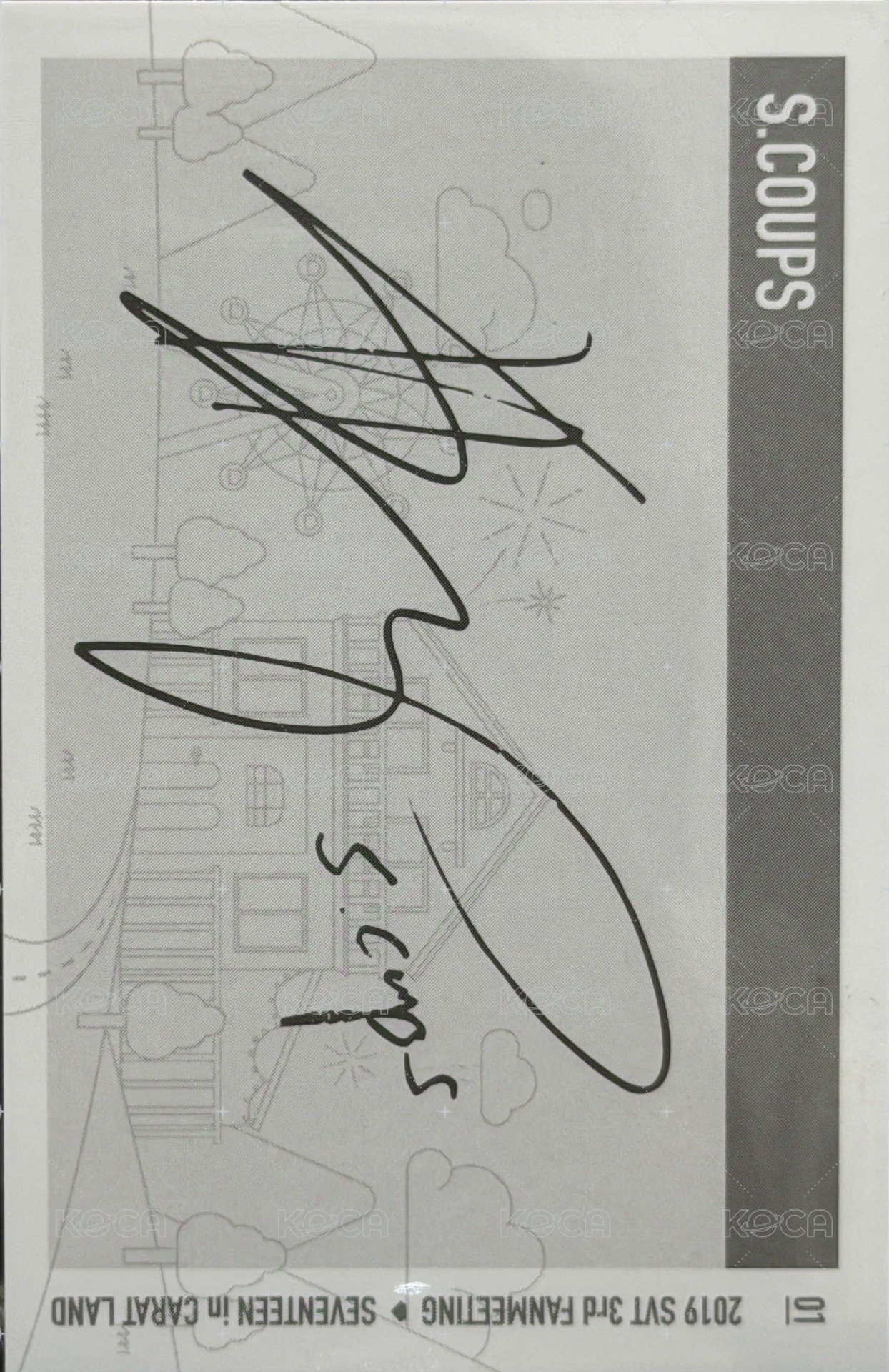 19’克拉島 隨機卡  背面