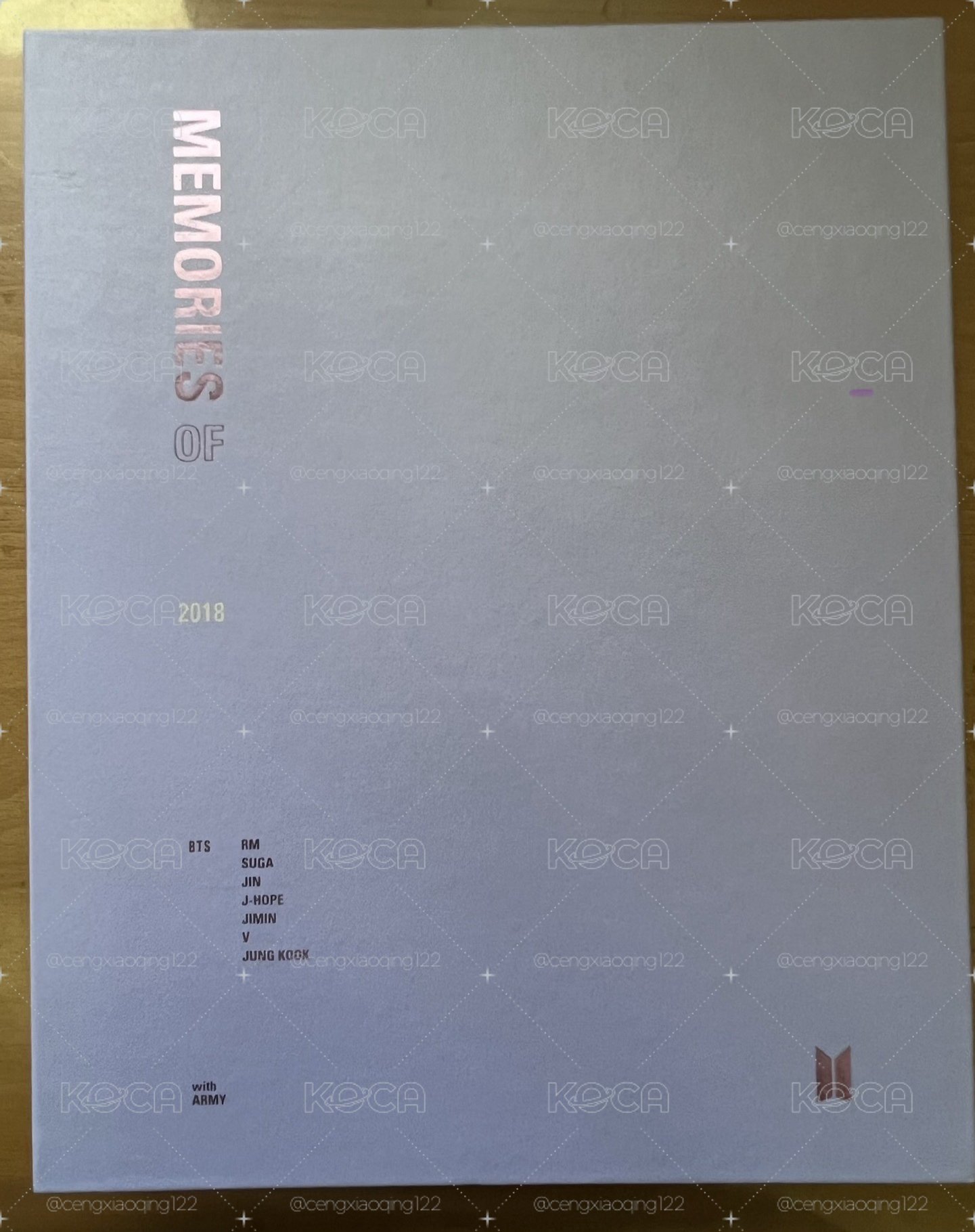 BTS 2018回憶錄DVD 空專