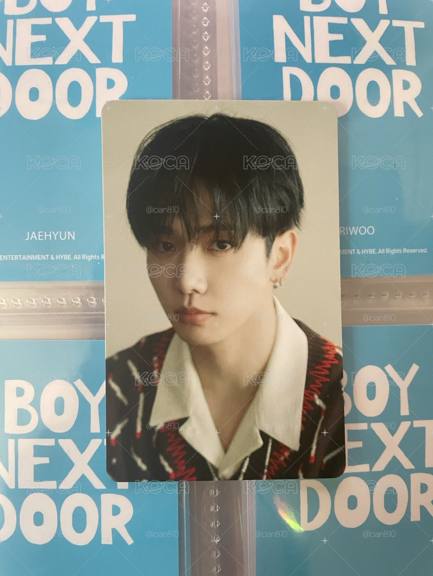 明宰鉉 JAEHYUN 명재현 BOYLIFE hmv 特典卡