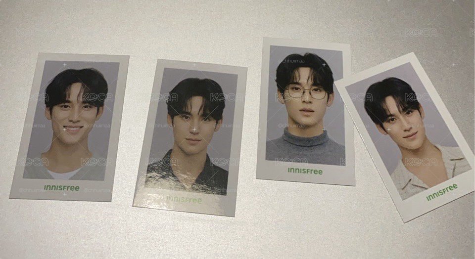 Seventeen Mingyu innisfree證件卡