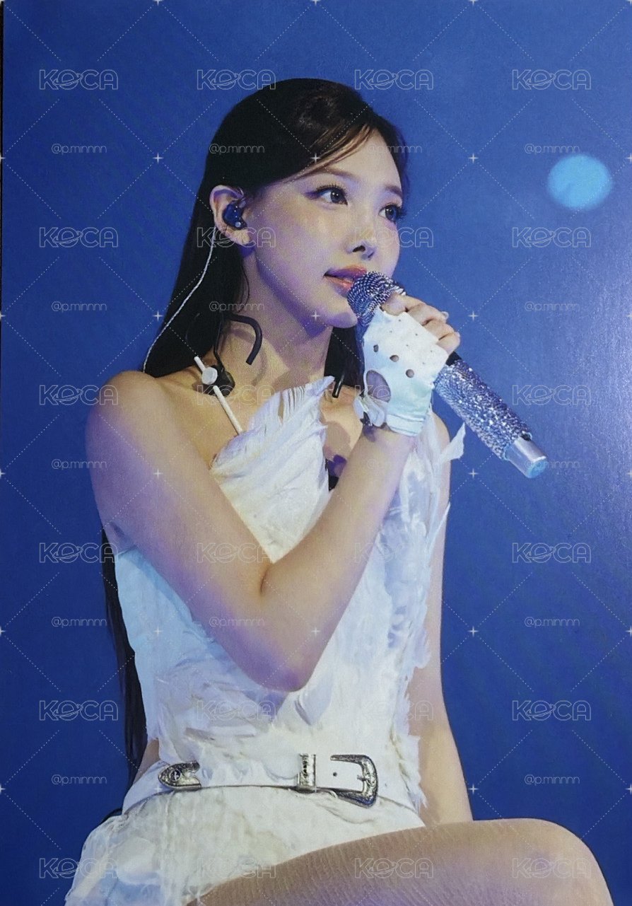 TWICE高雄場 VIP明信片