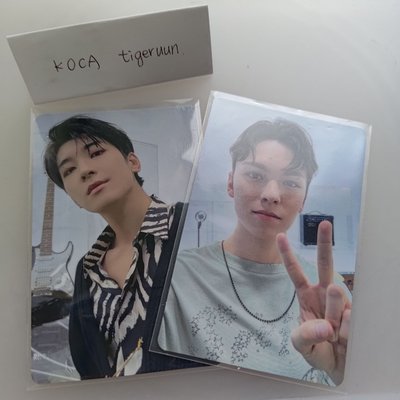 專卡 日專 圓佑 瀚率 小卡 wonwoo vernon 