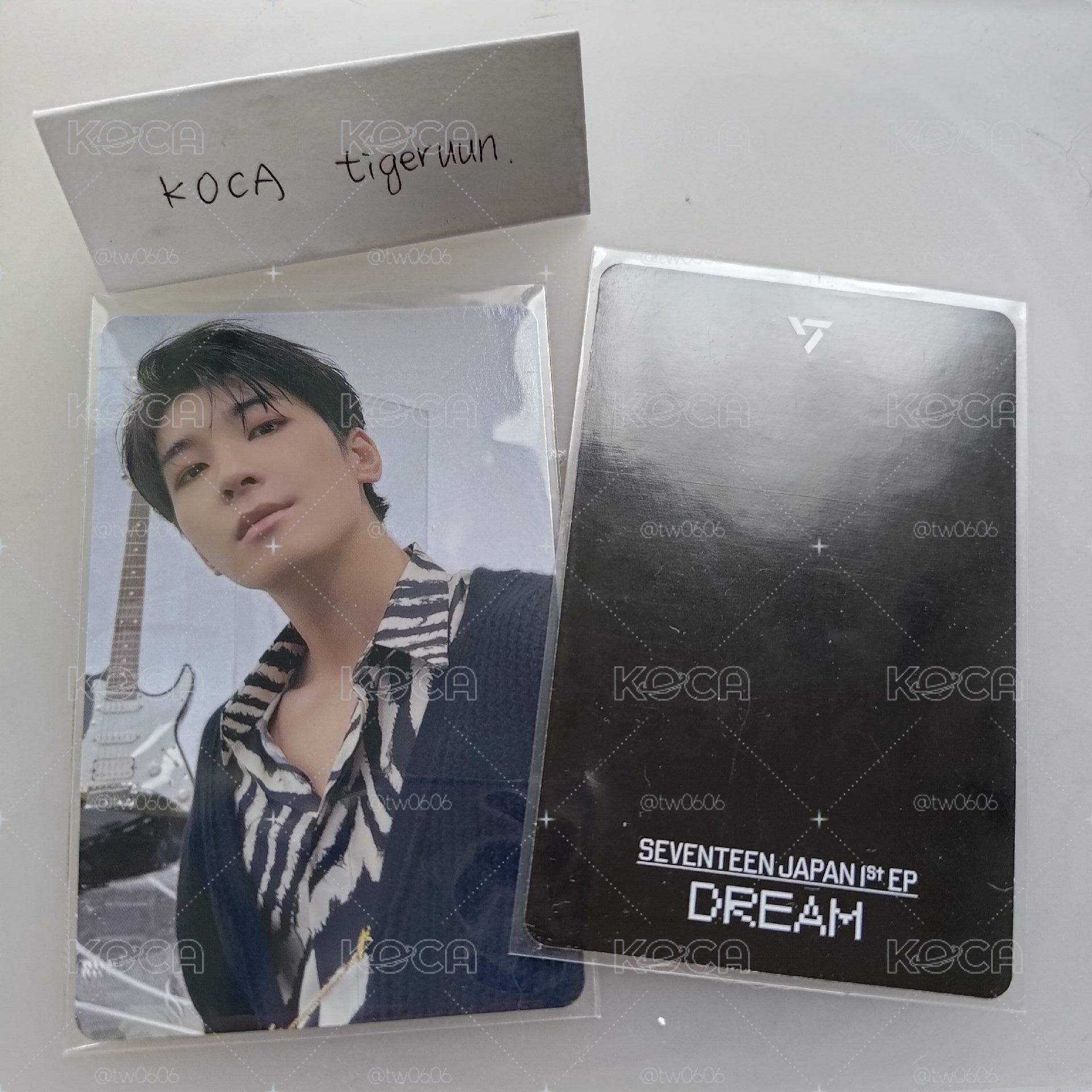 專卡 日專 圓佑 瀚率 小卡 wonwoo vernon 