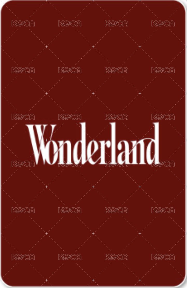 迷你八輯 el 線上4.0 簽售卡 拇指仙子ver. 背面