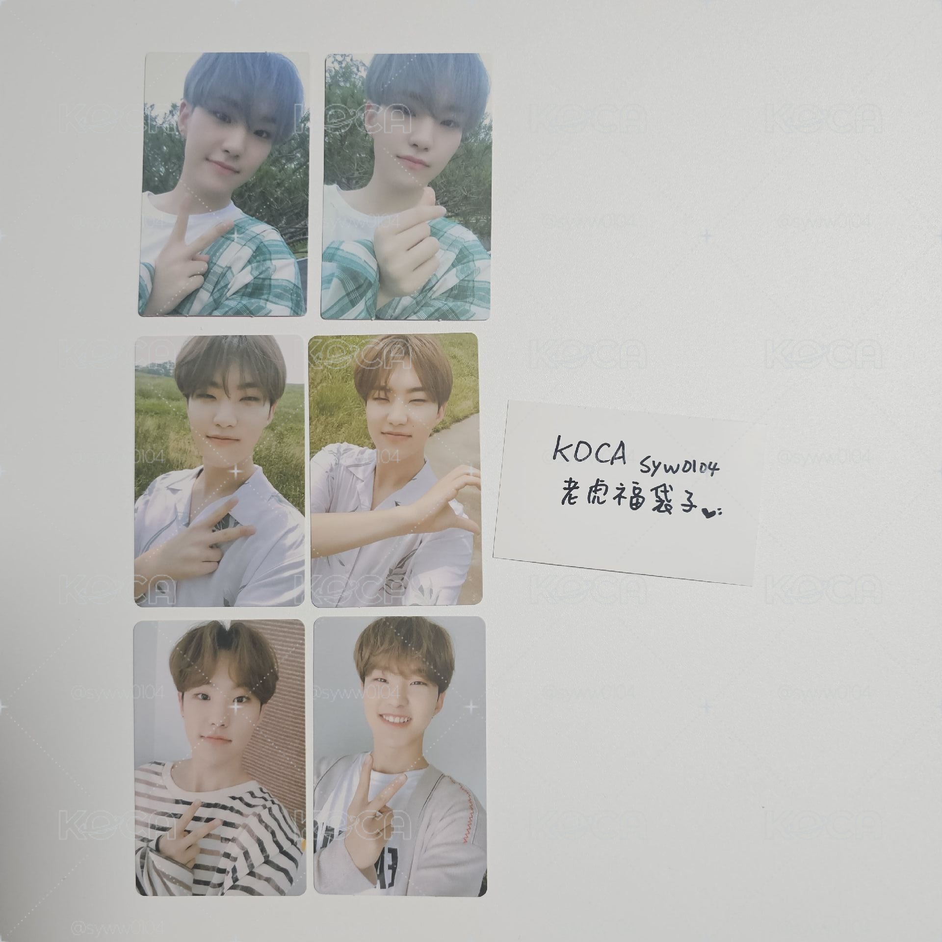 MINI5 專輯卡 MINI5｜HOSHI