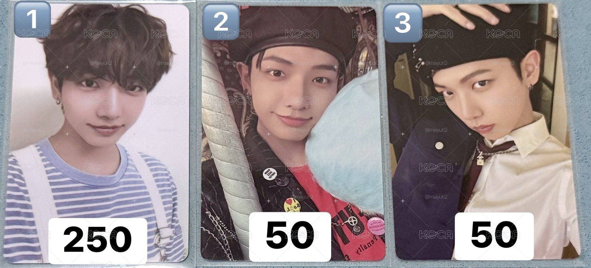 BOYNEXTDOOR MYUNG JAEHYUN 明宰鉉小卡