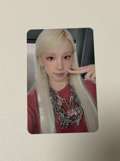 雨琦 Motivation pinkypop 預售 特典卡 中文卡背