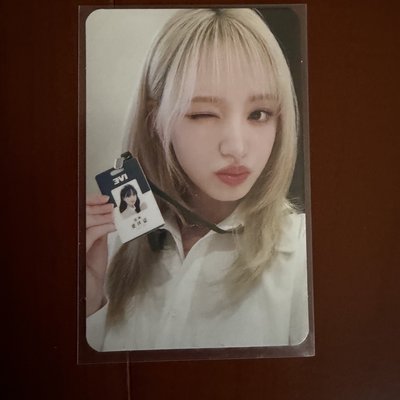 IVE 24’FM MAGAZINE IVE 入場卡 / 場限卡 day1 入場卡 Liz 工牌栗