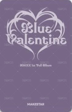 正規一 ms 線上 14.0 個簽 簽售卡 捏臉愛心 ver. 泡菜 背面