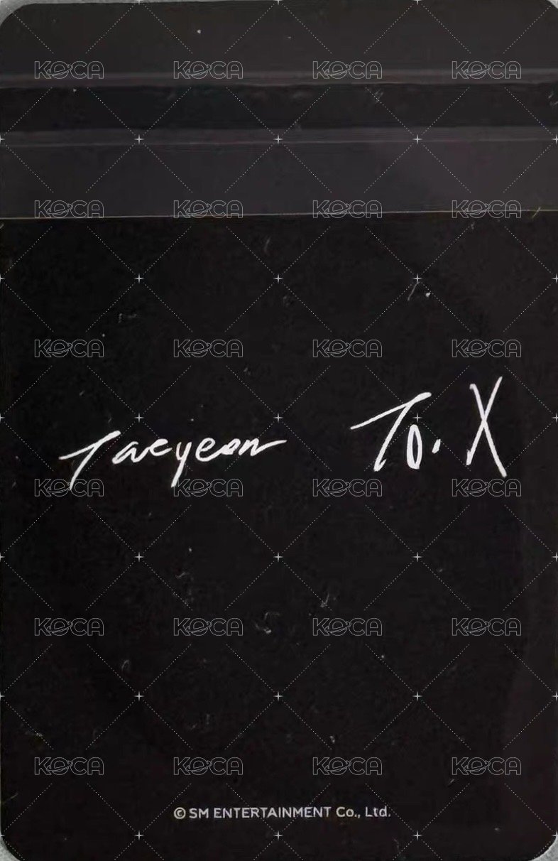 To. X sm 特典卡  背面
