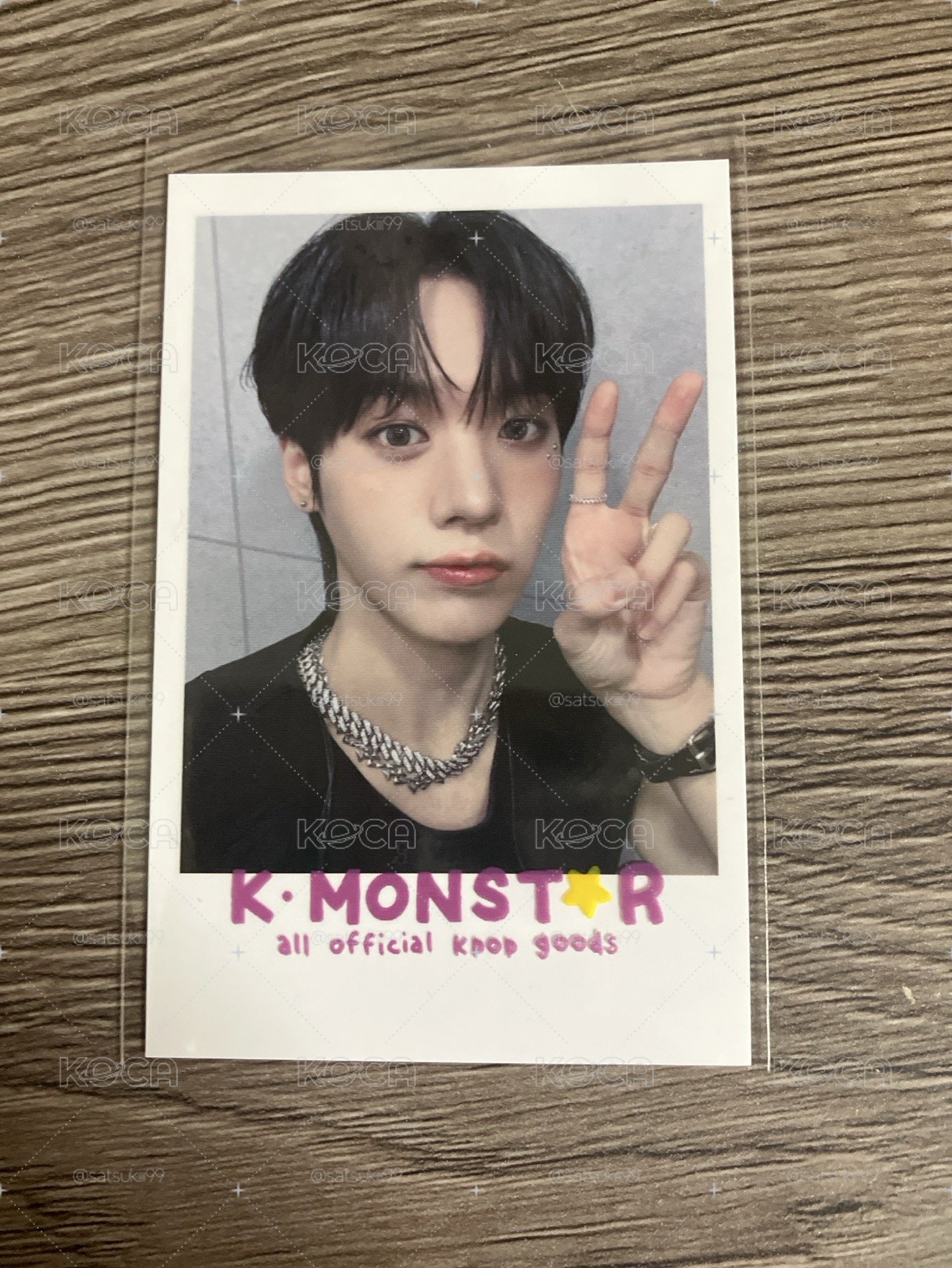 idntt taein 崔太仁 K-MONSTAR 特典