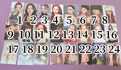 ITZY有娜YUNA小卡