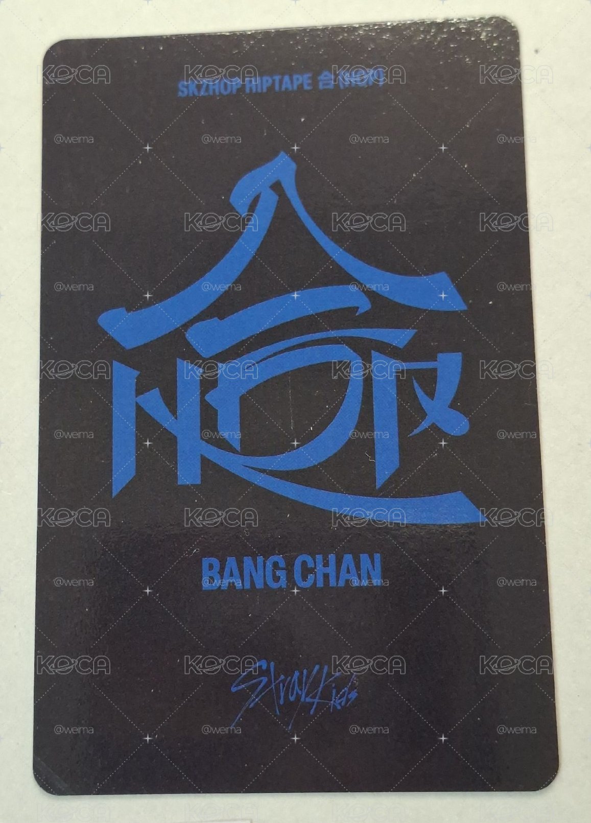 SKZ HOP Bang Chan 電子專卡