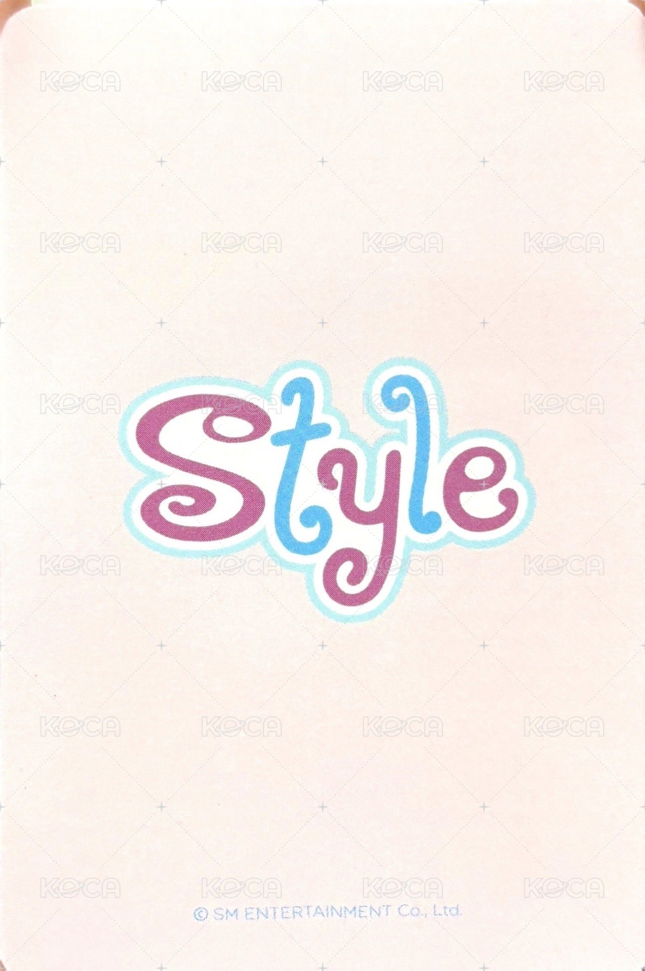 Style k4 3.0 幸運卡  背面