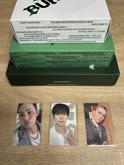 Seventeen 正五專輯 空專 三版一起