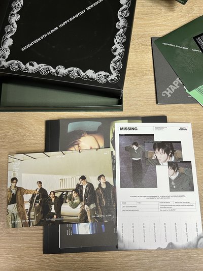 Seventeen 正五專輯 空專 三版一起