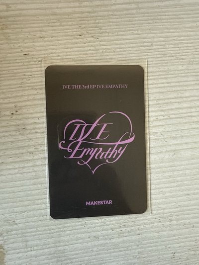 IVE EMPATHY ms 簽售卡 2.0簽售怜