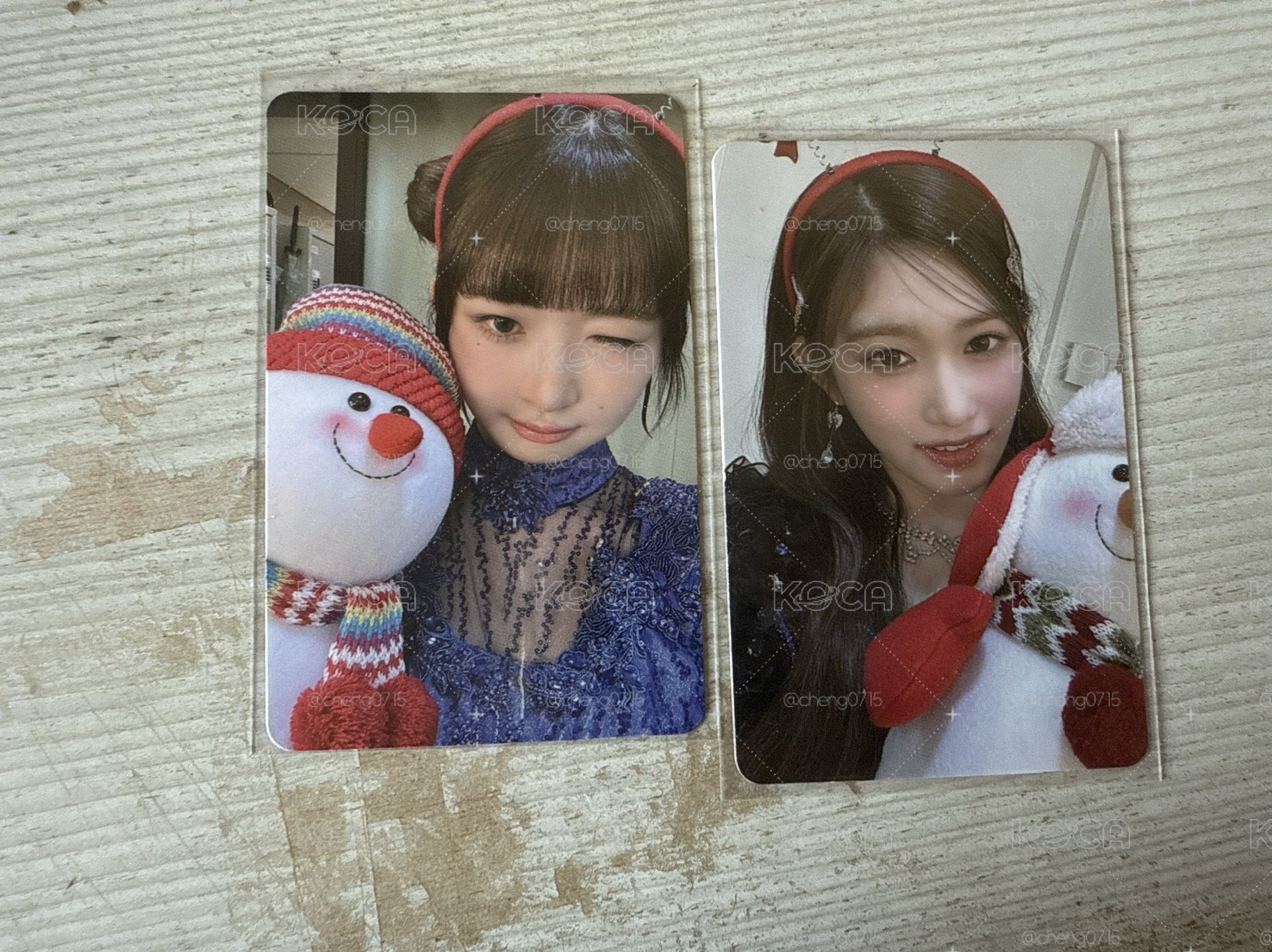 聖誕節必備IVE小卡！怜&李瑞（一起出）