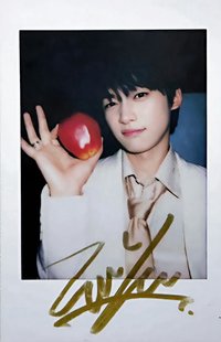 勢界雜誌 8月 雜誌卡 B版小卡 拿蘋果 仿拍立得