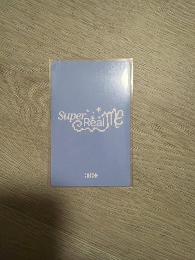 SUPER REAL ME 專輯卡 電子專 B ver.（Wonhee)