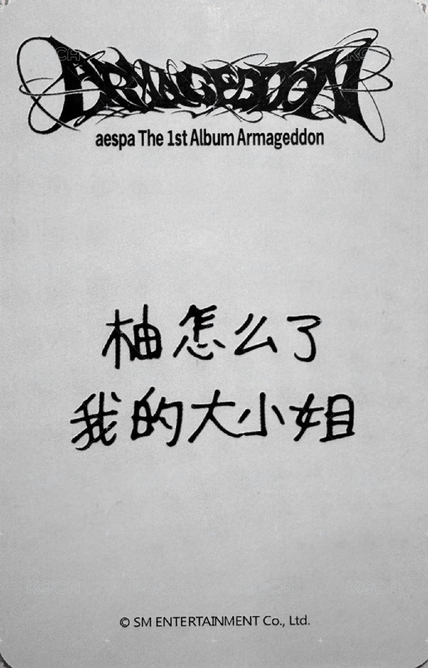 正規一 sr 特典卡 星河預售D柚 背面