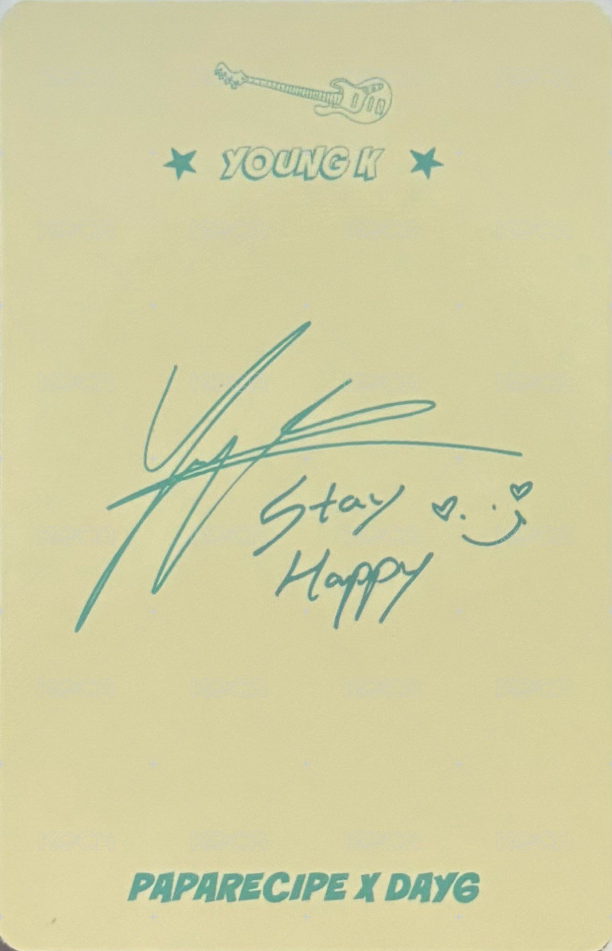 Papa Recipe 代言卡 4.0 背面