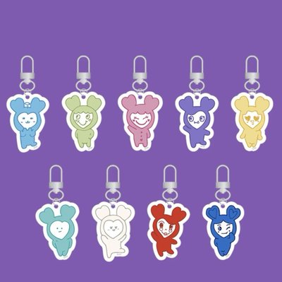 Twice 十週年 fm 隨機鑰匙扣