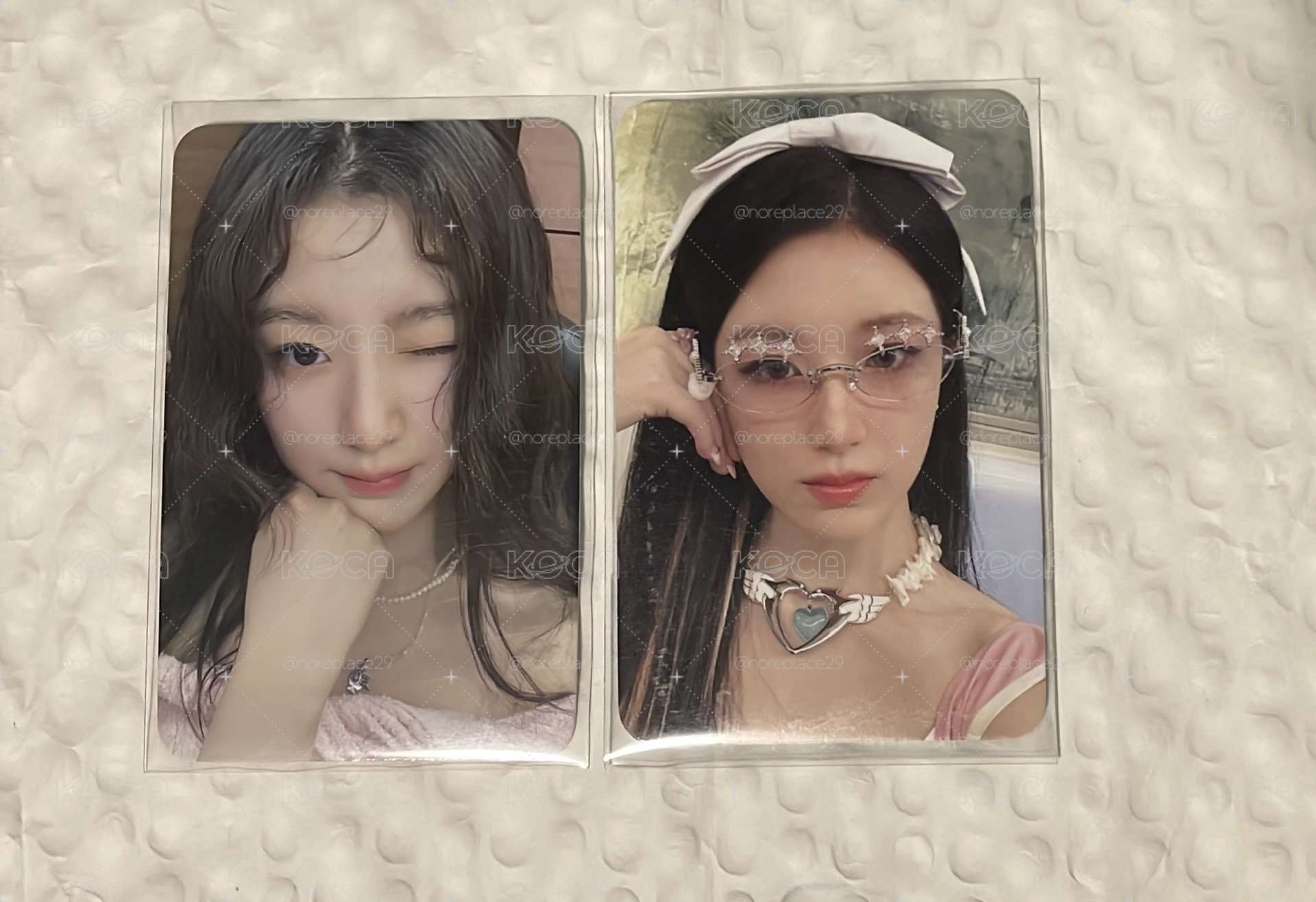 i-dle 舒華 展覽磁鐵全新未拆膜+迷七迷八Dmm小卡（圖1+圖2）