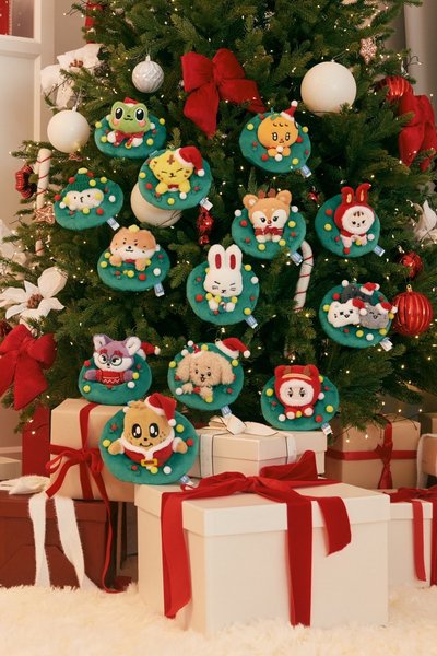 預購 聖誕Miniteen 花圈吊飾