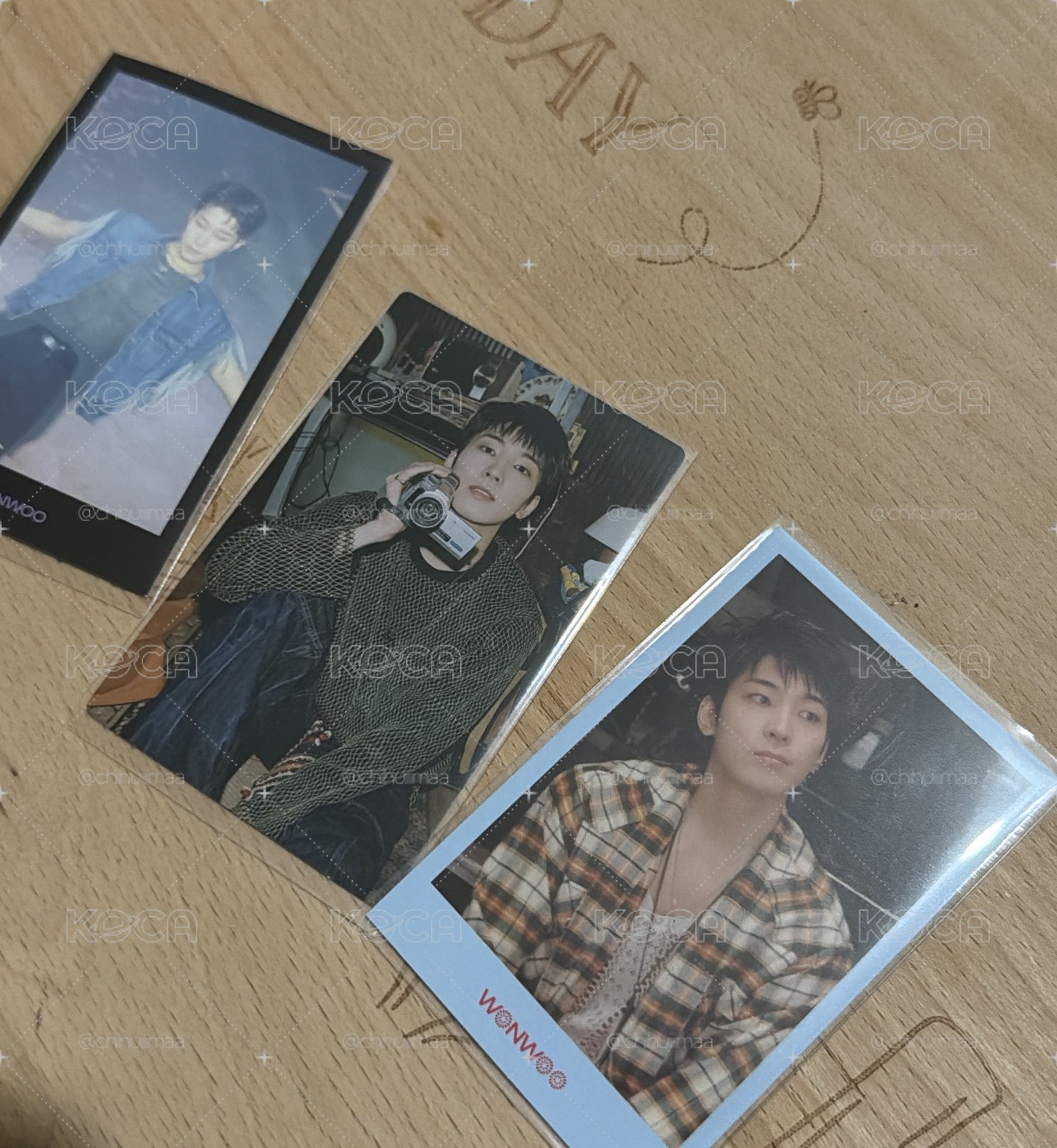 Seventeen Wonwoo 迷11鐵盒卡