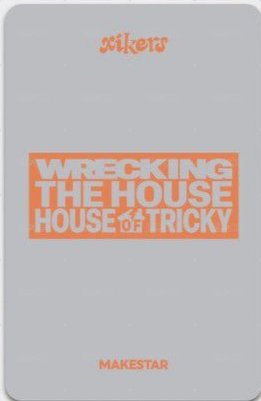 迷六 ms 簽售卡 貓與老鼠ver. 背面