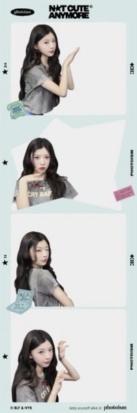 PHOTOISM 5.0 人生四格卡 NOT CUTE ANYMORE 