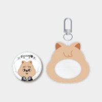 3rd 世巡 快閃咖啡廳 徽章套 