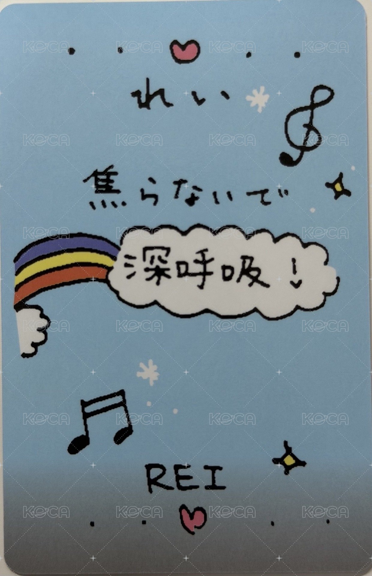 IVE EMPATHY 塔店 入場卡 / 場限卡 IVE EMPATHY 4/27 大阪手渡會小卡 背面